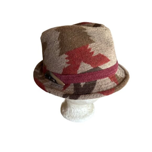 Christys London Wool Felt Fedora Hat With Toggle Accent Unisex One Size Beige & - Picture 3 of 9